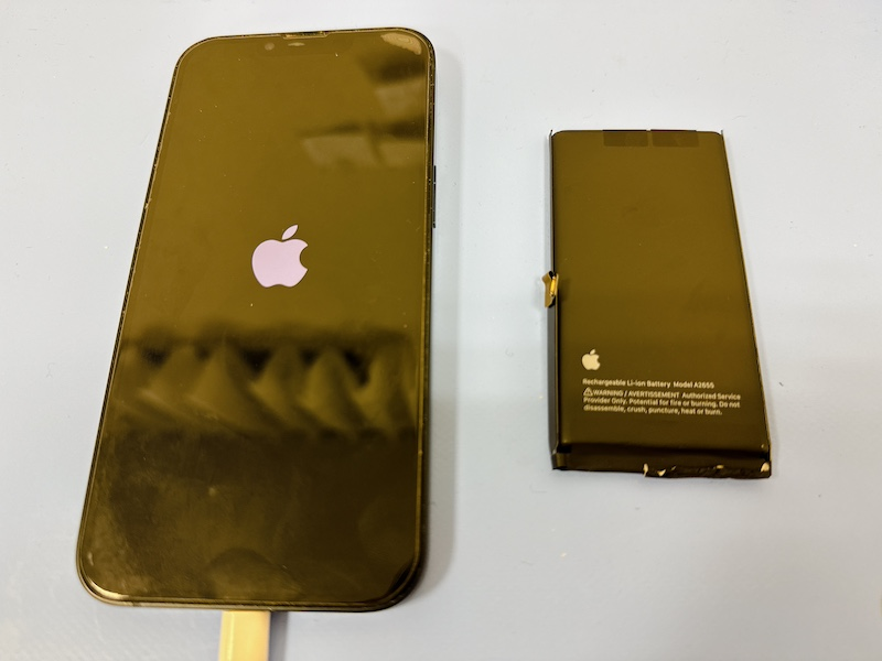 浦安よりご来店　iPhone13バッテリー交換修理のお客様