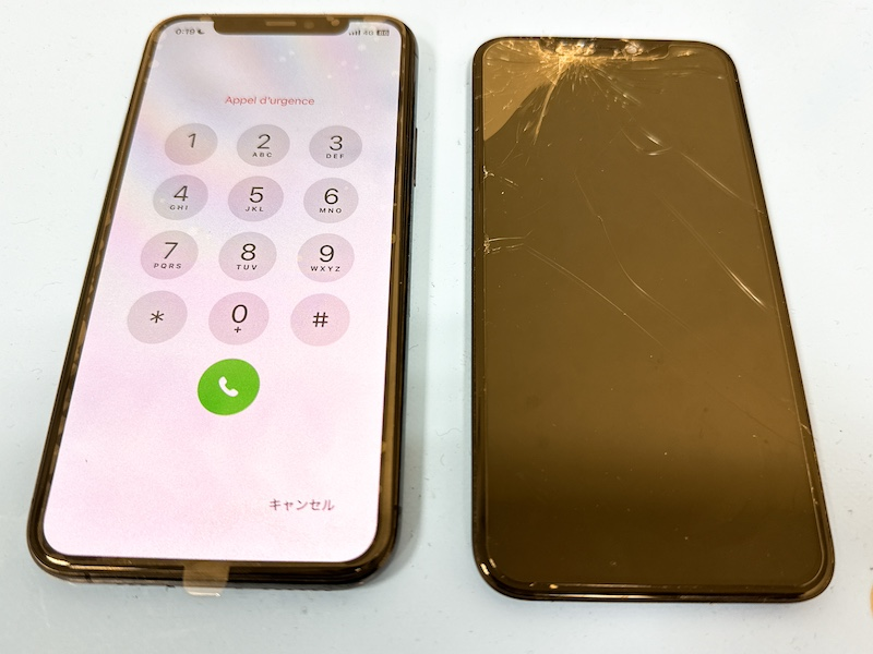 行徳よりご来店 iPhone11Pro液晶修理のお客様