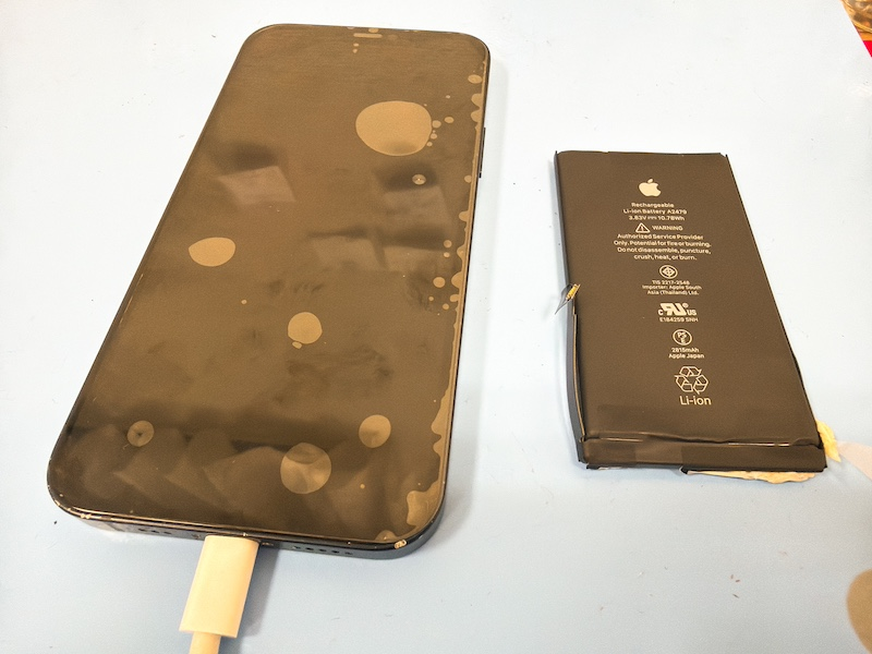 iPhone12 バッテリー交換 浦安 新浦安
