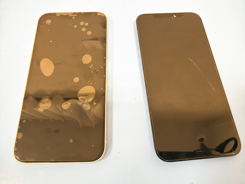 新浦安よりご来店 iPhone12液晶不良修理のお客様