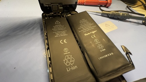 iPhone修理　高田馬場　バッテリー交換　即日　