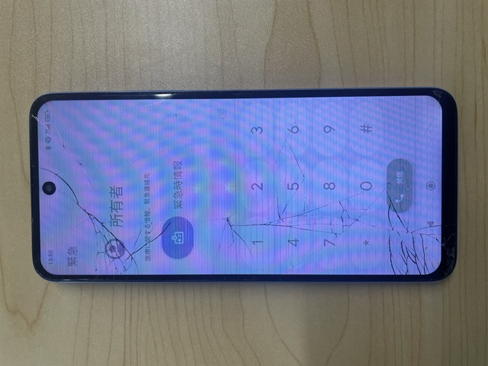 Redmi12 5G 液晶割れ修理を行いました。