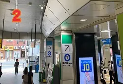 真っすぐ進みます