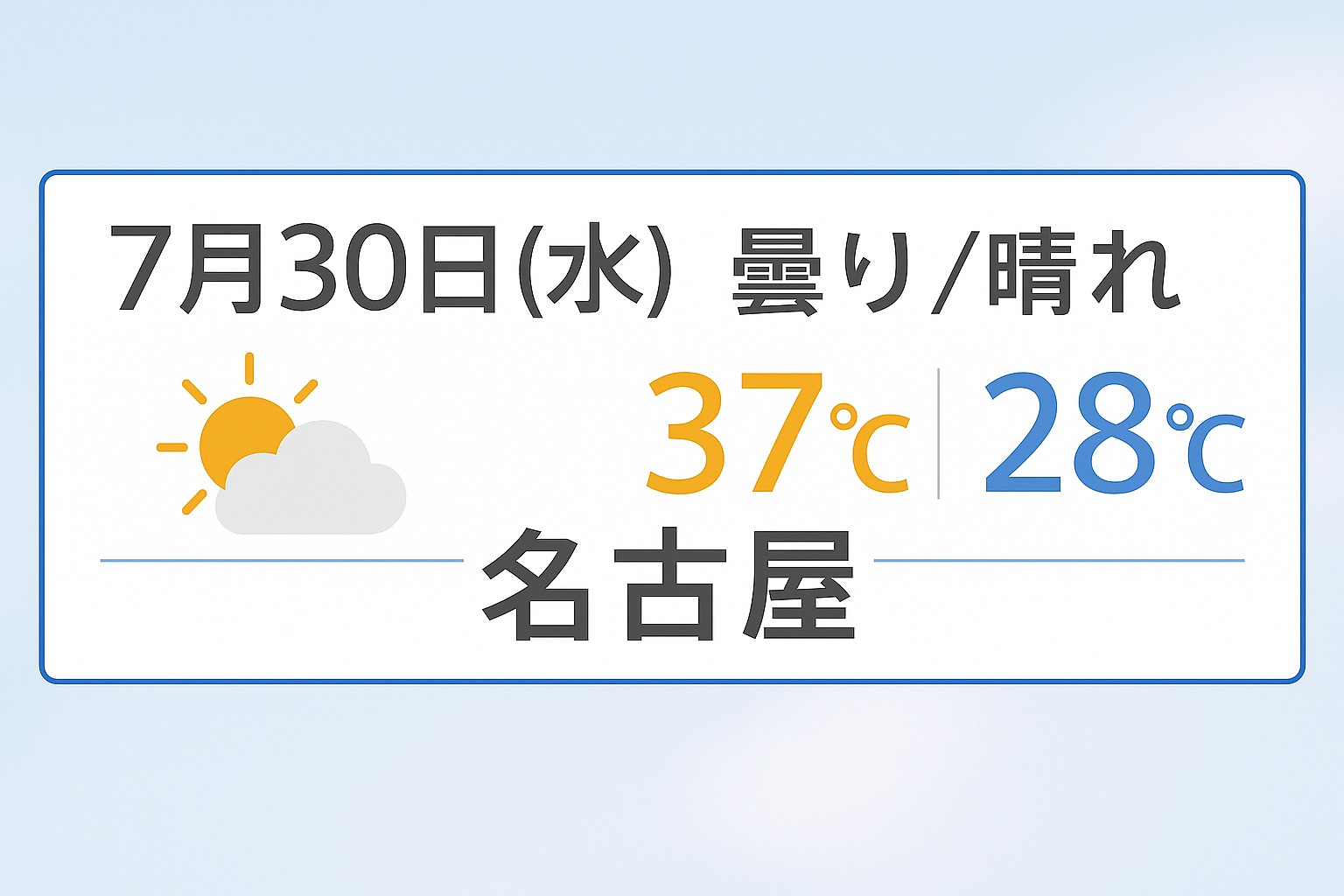 7/30天気