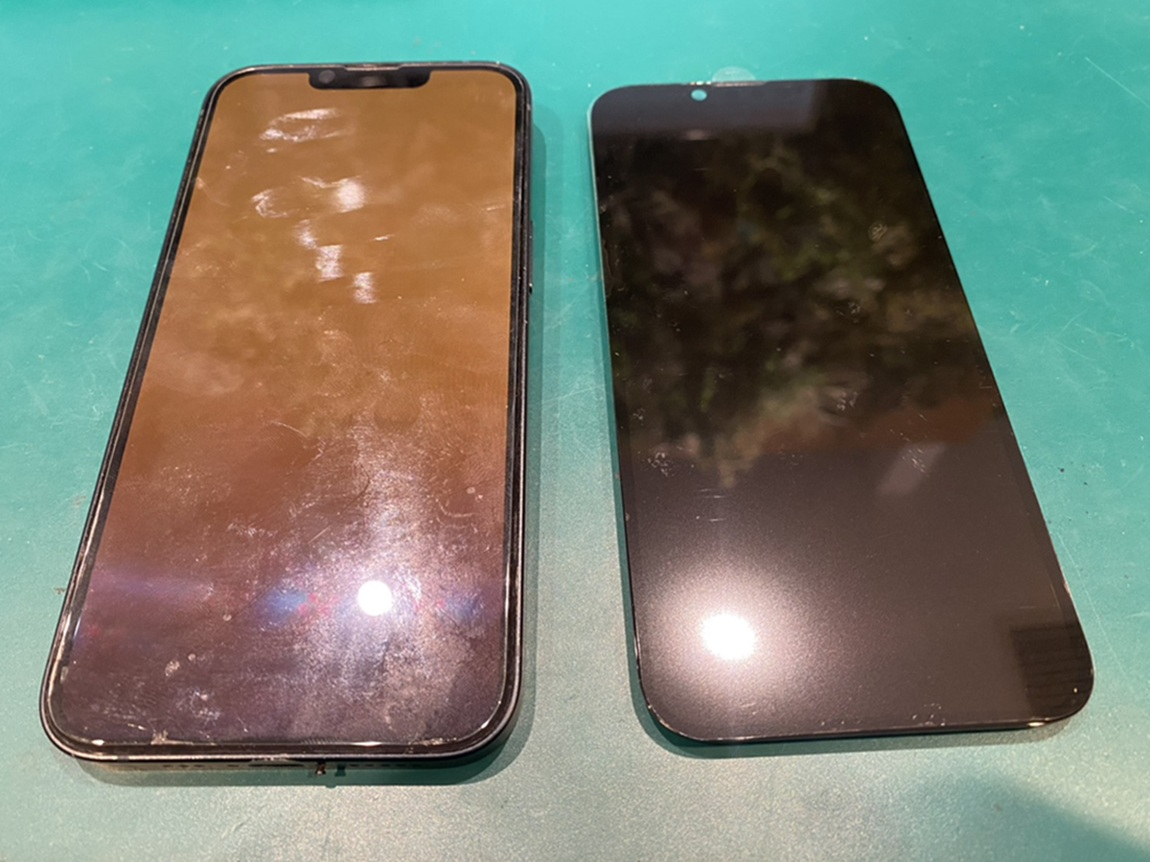 iPhone14の画面交換！
