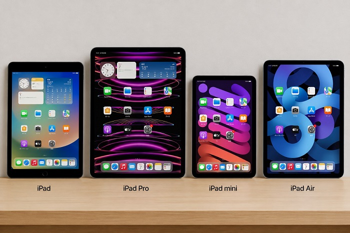 iPadってどうやって選べばいいの？