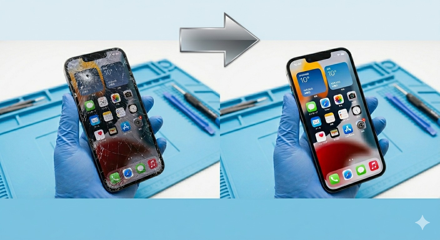 iPhone11Proの画面修理！