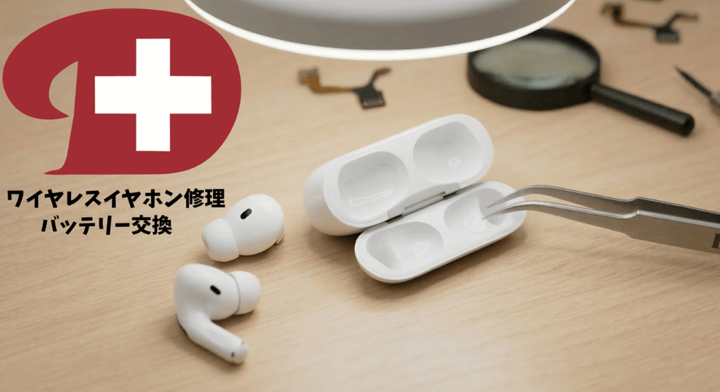 【サンロード青森店店】ワイヤレスイヤホン修理サービスのご案内