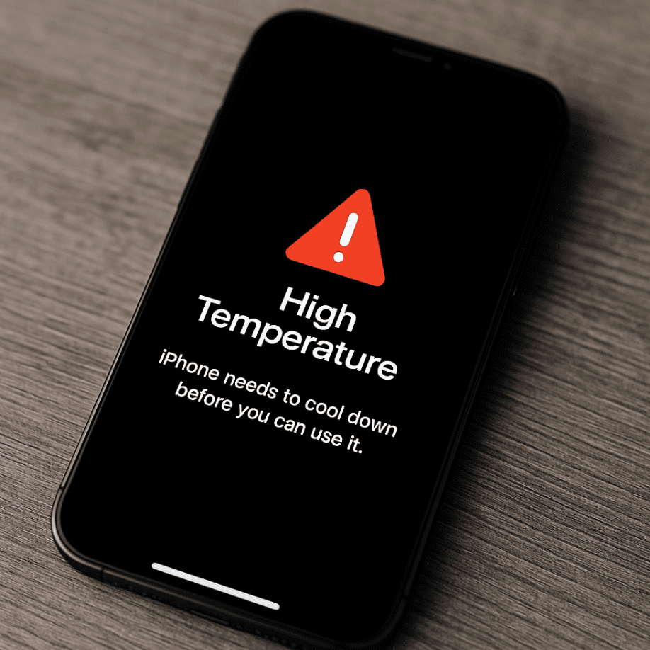 iPhone修理　岐阜｜スマホが高温注意になったときの対処法