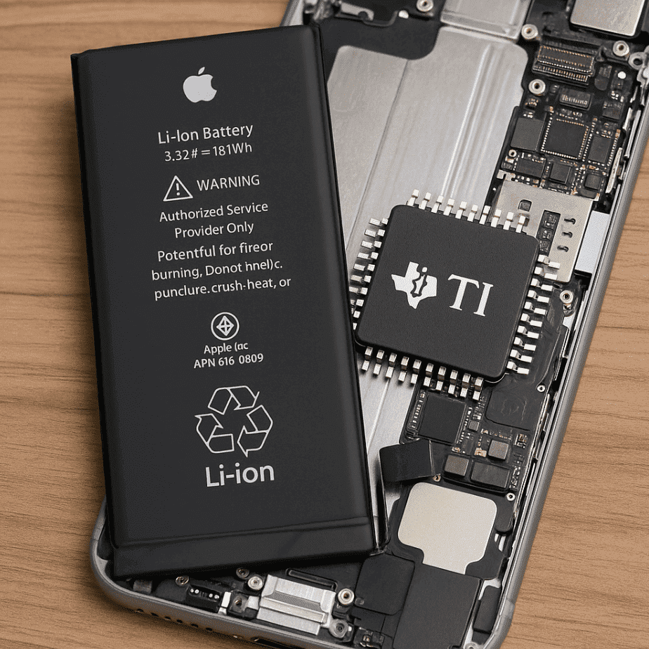 iPhone修理　岐阜｜高品質バッテリー（TIチップ)とは