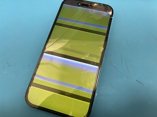 iPhone14Proの液晶画面修理 費用と所要時間を紹介