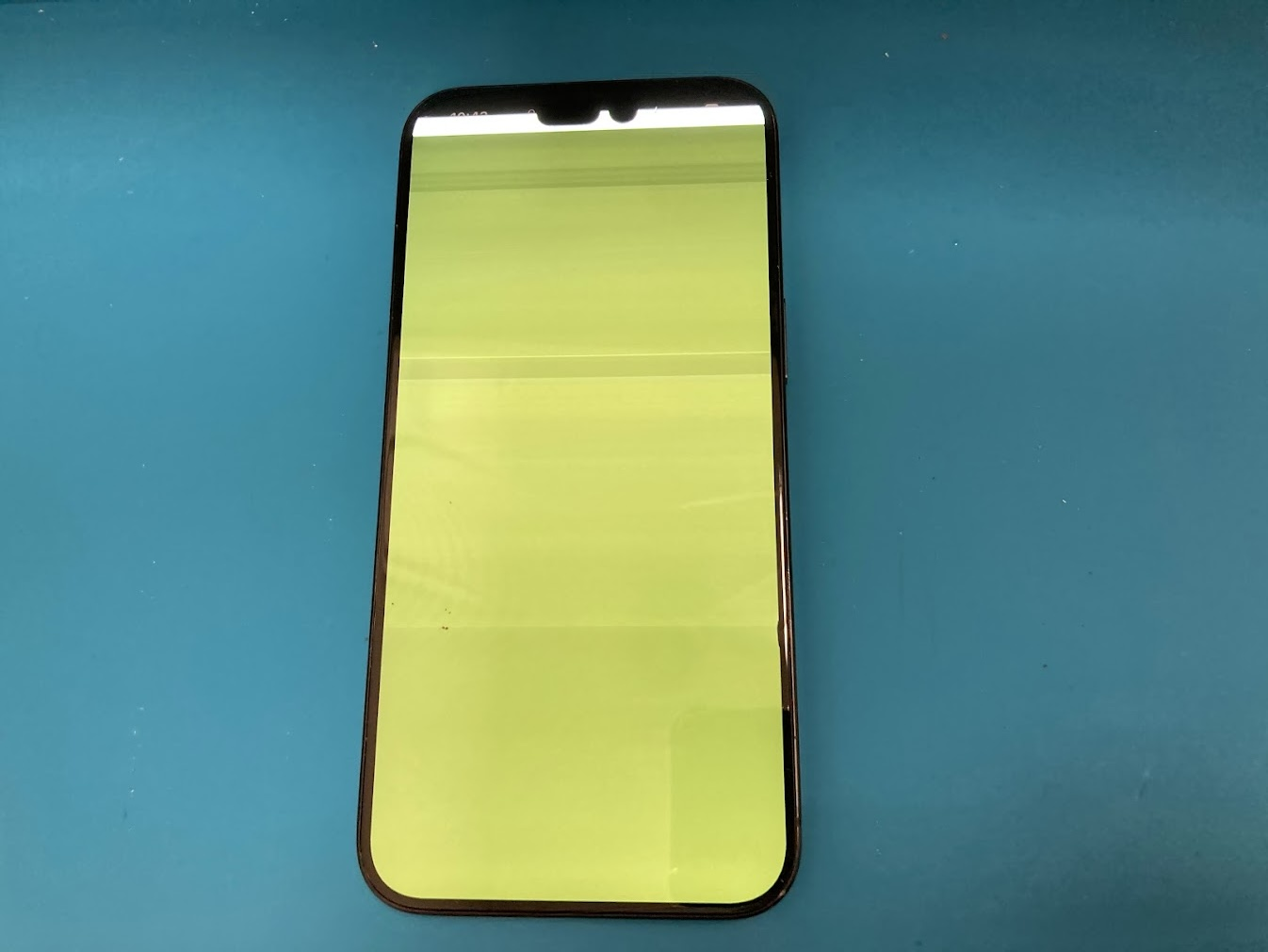 iPhone16の画面が緑色一色に…即日修理できます！