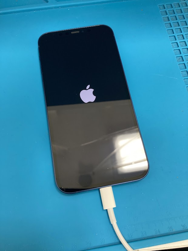 3年間未使用iPhone12がリンゴループ！バッテリー交換で復活