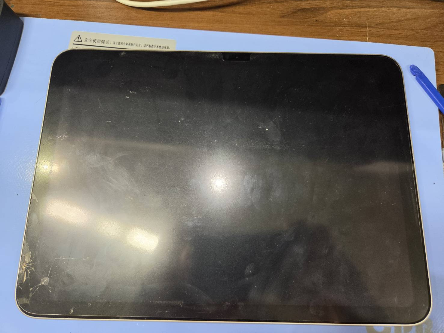 iPad 10のガラス交換修理