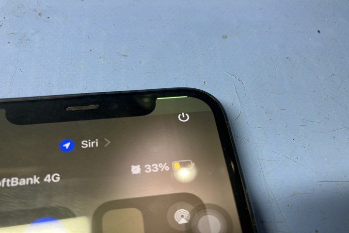 iPhone11Pro 画面故障 OLEDパネル故障 ダイワンテレコム池袋店 修理前