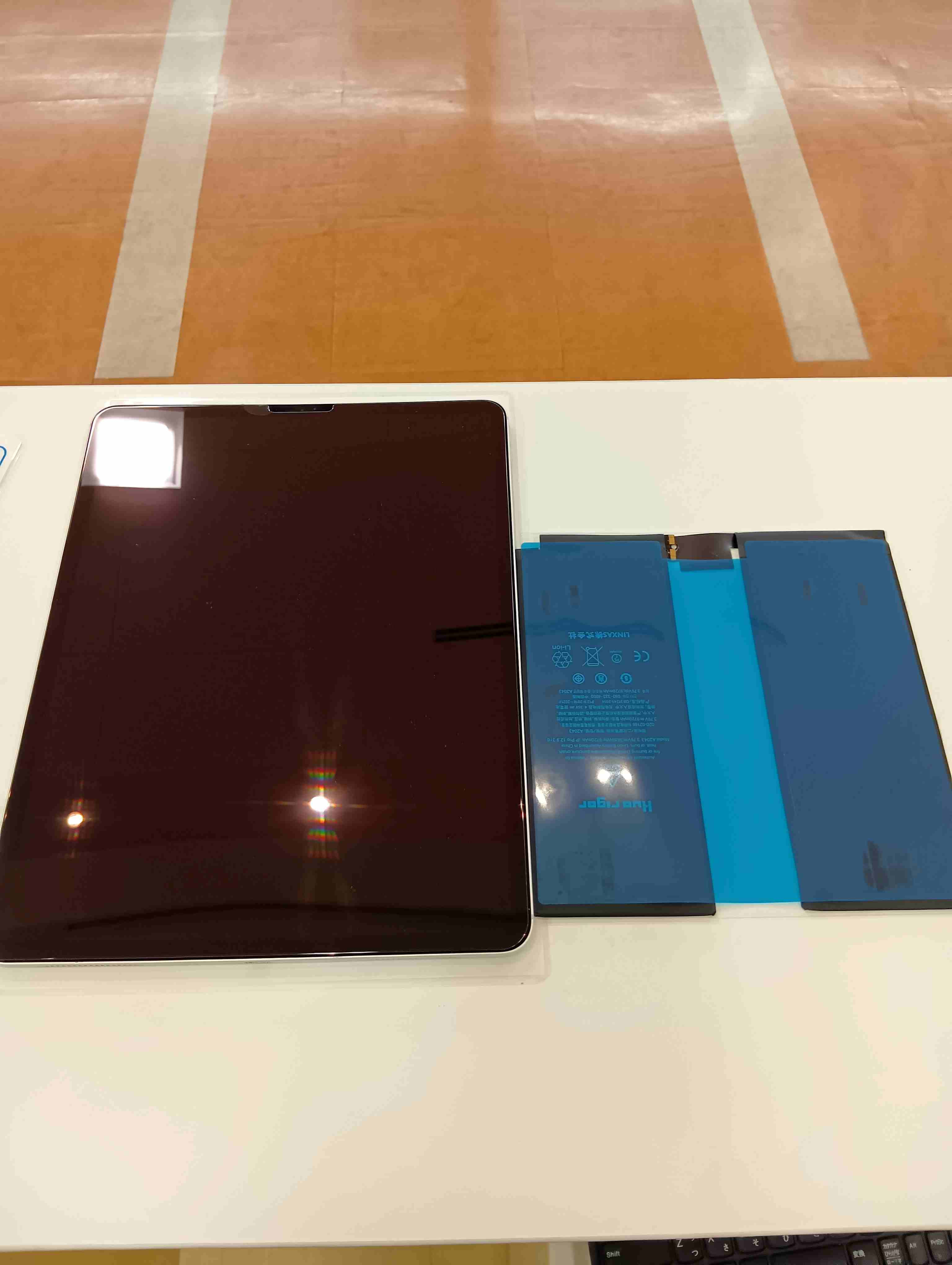 iPad Pro 12.9 バッテリー交換【奈良市】