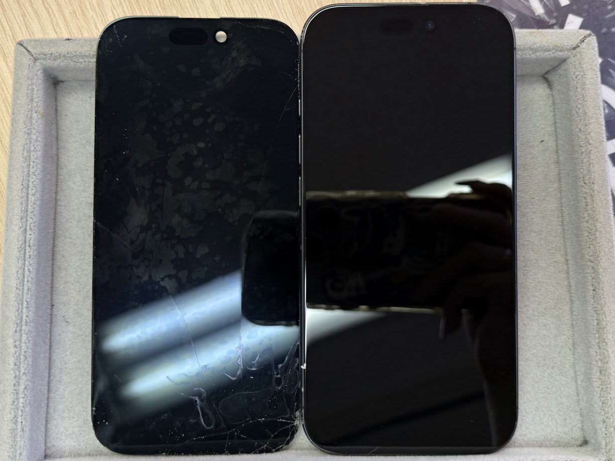 iPhone17の液晶不良修理