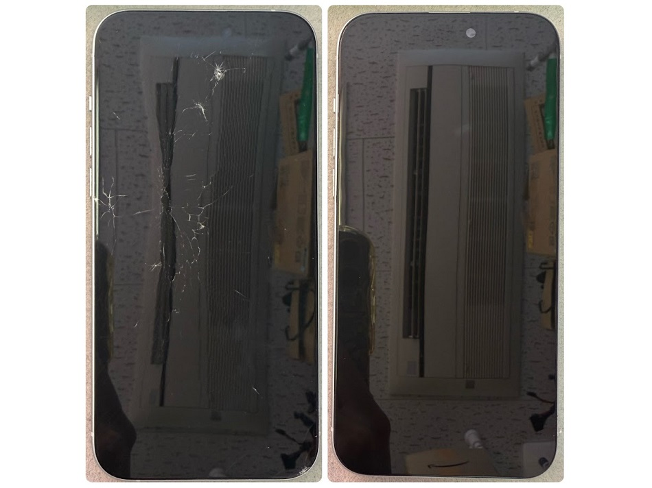 iPhone15 Plus 画面割れ修理