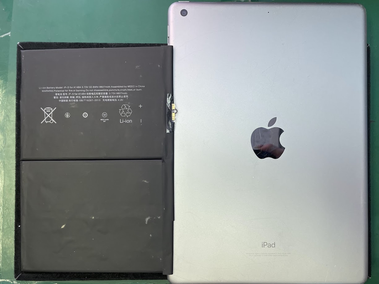 iPad第6世代のバッテリー交換を行いました！