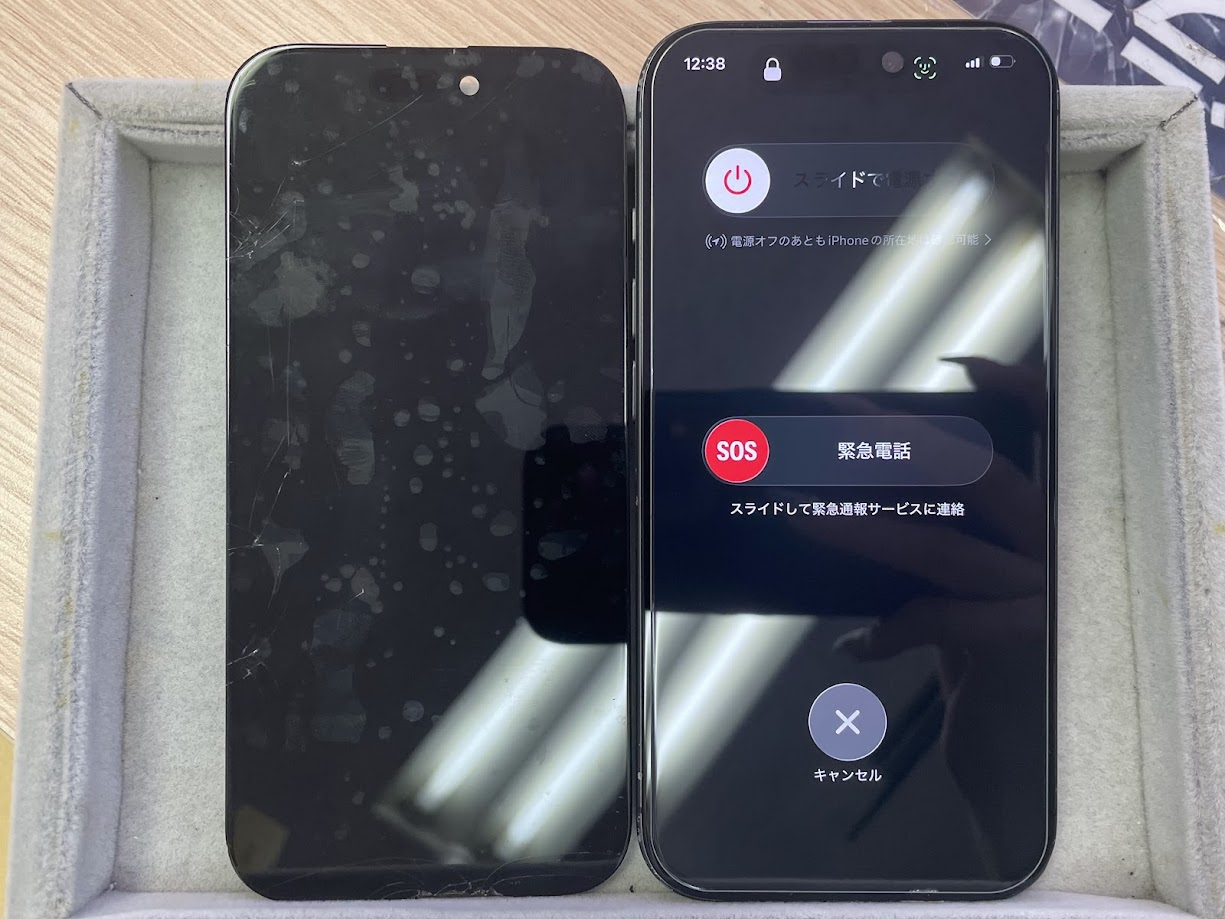 iPhone17の液晶不良修理を行いました