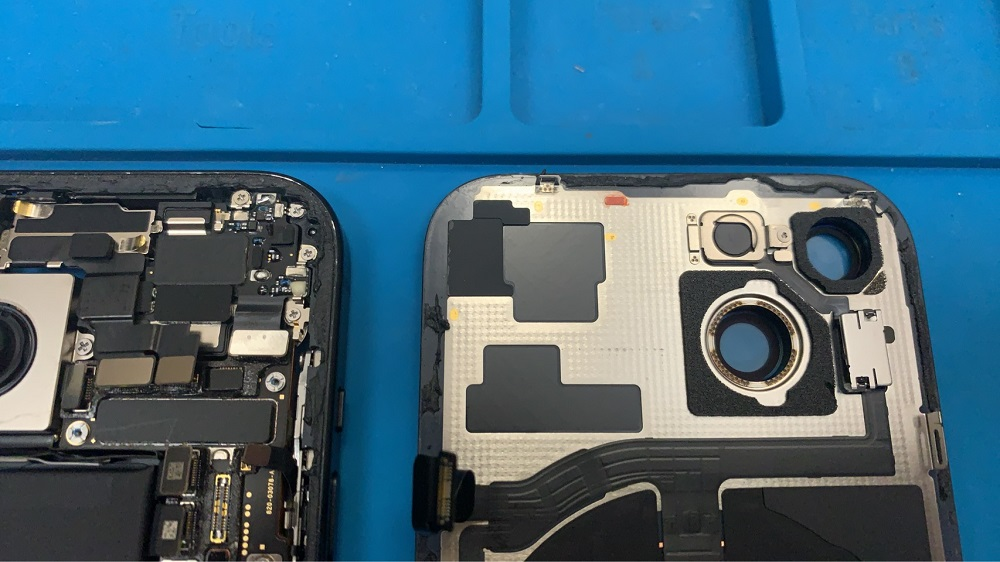iPhone15の水没処理もダイワンテレコムで出来ます！