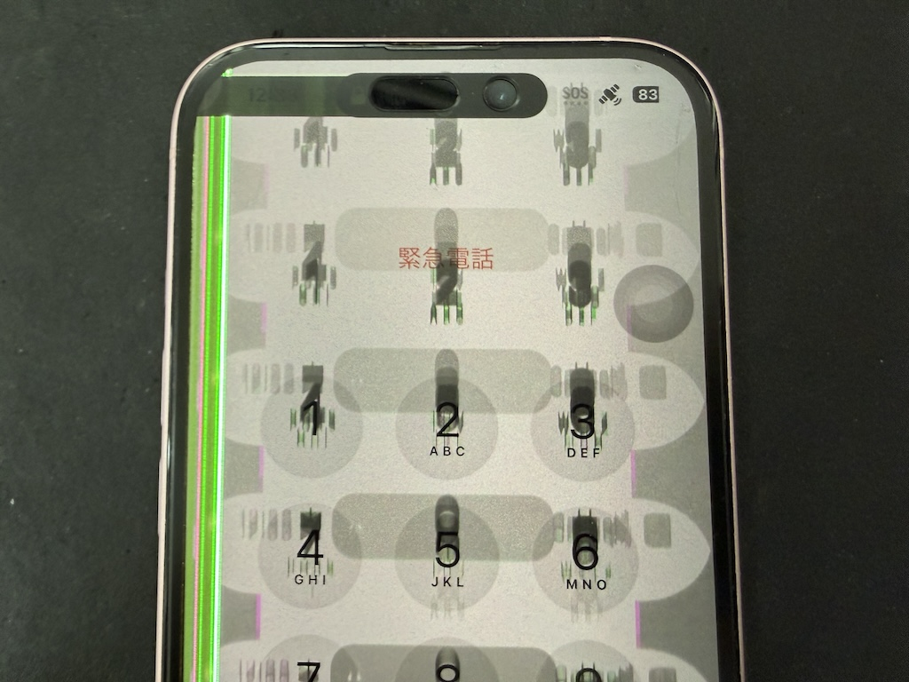松戸でiPhone15修理！落下の縦線表示・タッチ不可も即日60分