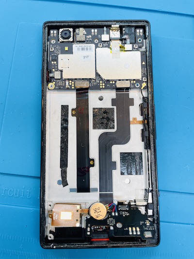 ZTE MONO-01J バッテリー　充電口交換