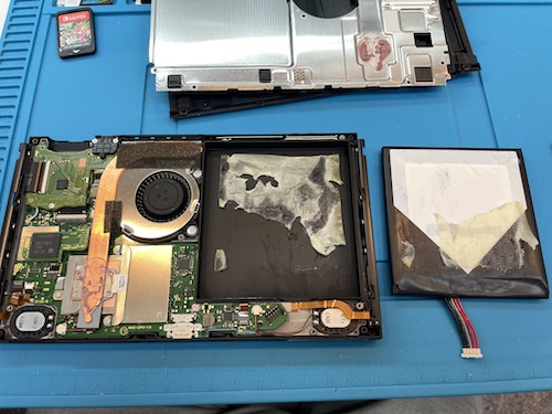 ニンテンドースイッチ　バッテリー交換
