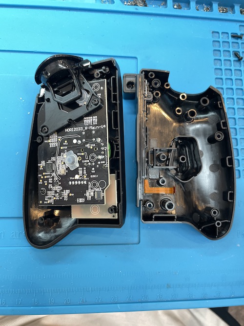 Nitendo Switch グリップコントローラ Turboボタン修理