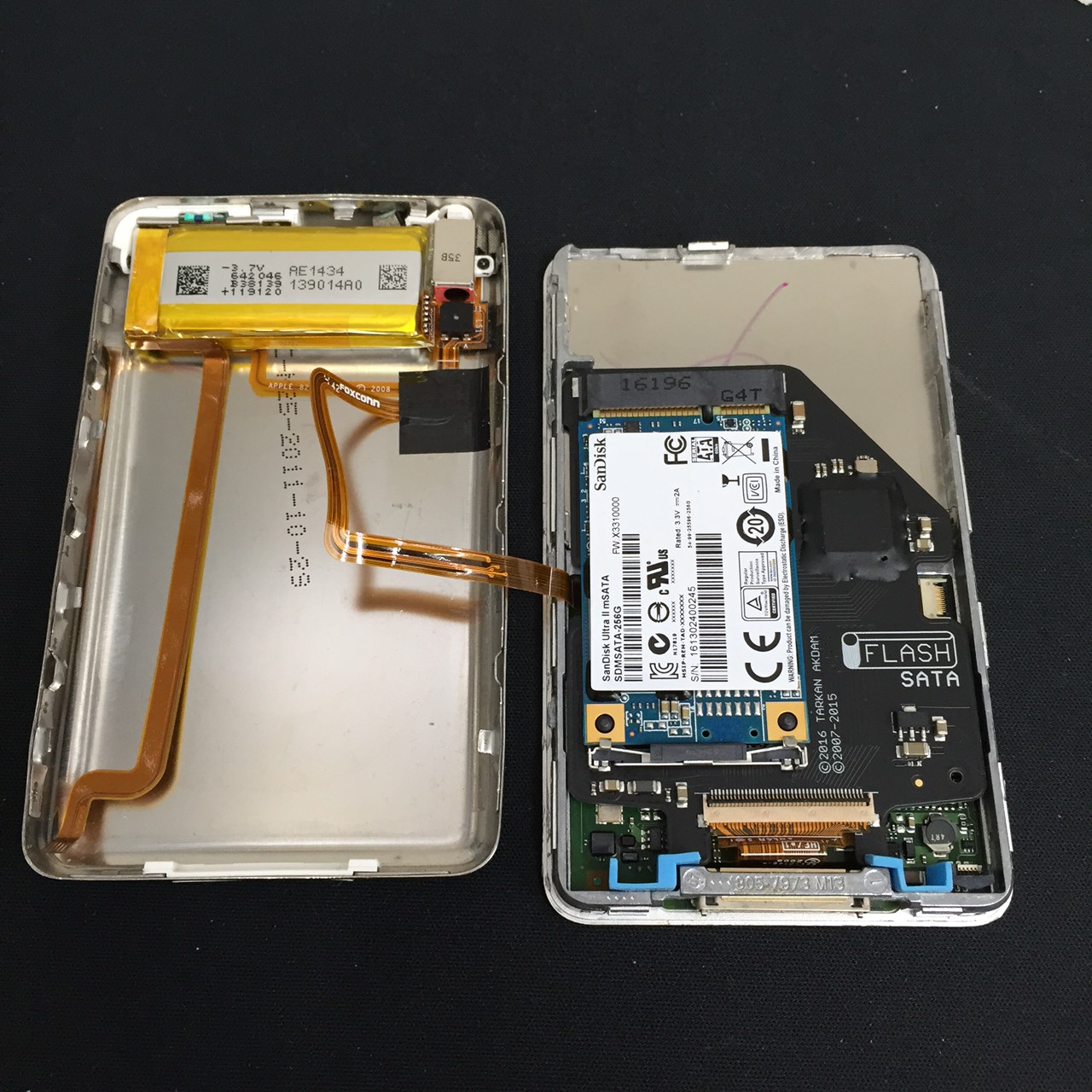 第6世代 iPod Classic SSD換装修理