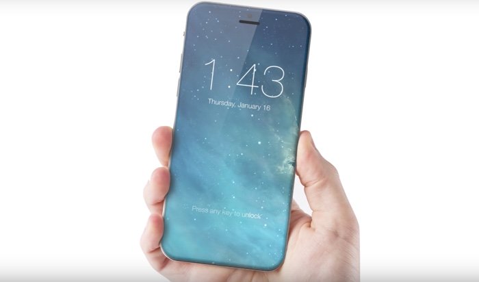 次期iPhoneの特徴、ベゼルレスデザイン？