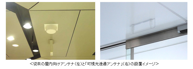 KDDIが透明なアンテナを商用利用を開始
