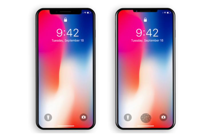次回発売のiPhoneは顔認証に加えて画面埋め込み指紋センサー搭載される