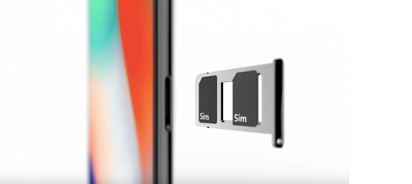 iPhoneX Plusの動画公開！デュアルSIM対応か？