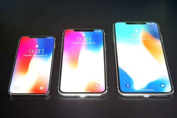 2018年新型iPhoneは画面のサイズが異なる3種類の機種?