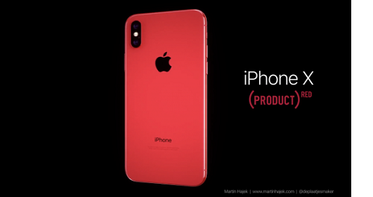 iPhone8/8Plus、iPhoneXで新色REDモデル発売か！？