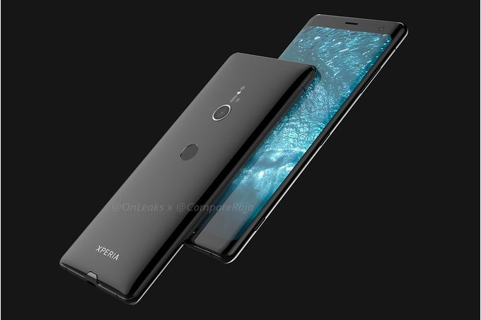 8月30日発表のXperia新作XZ3シリーズ、3Dレンダリングがリークされる