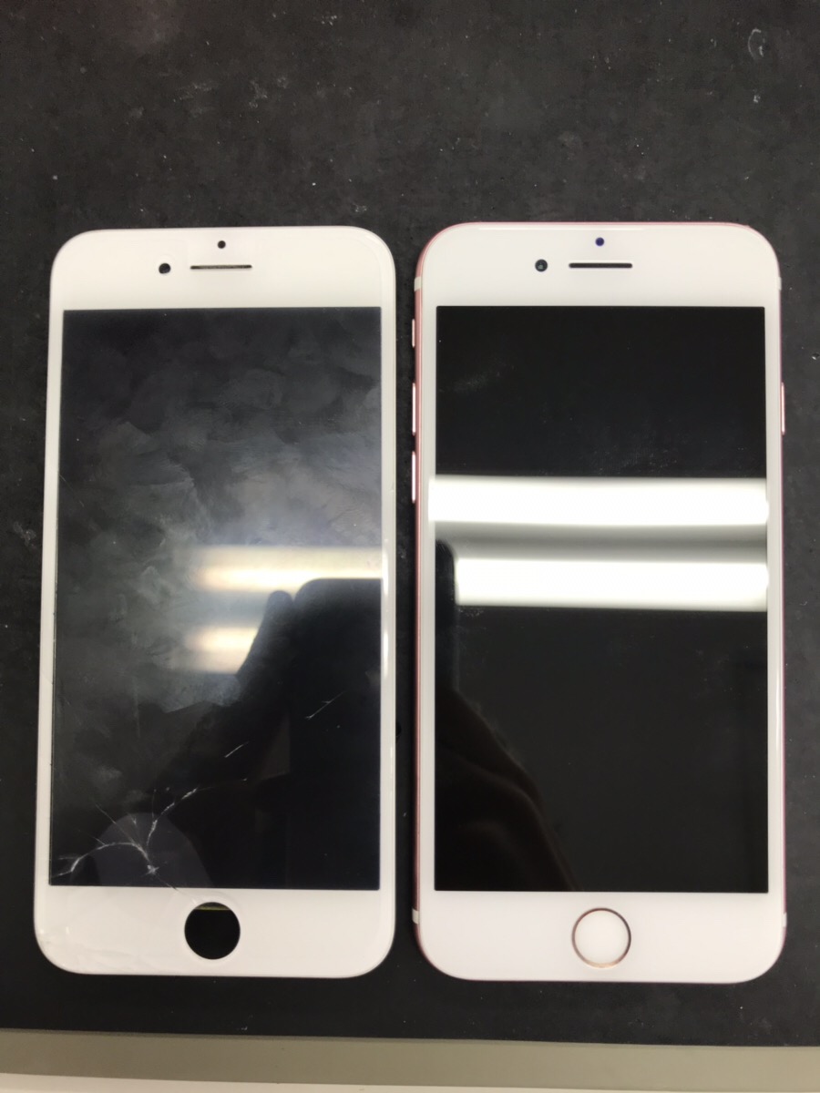 iPhone7 画面交換修理