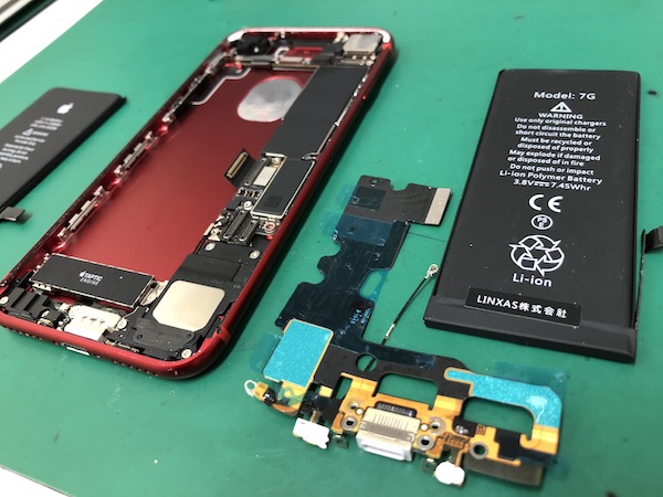 iPhone7充電ができない【ライトニングコネクタ交換】