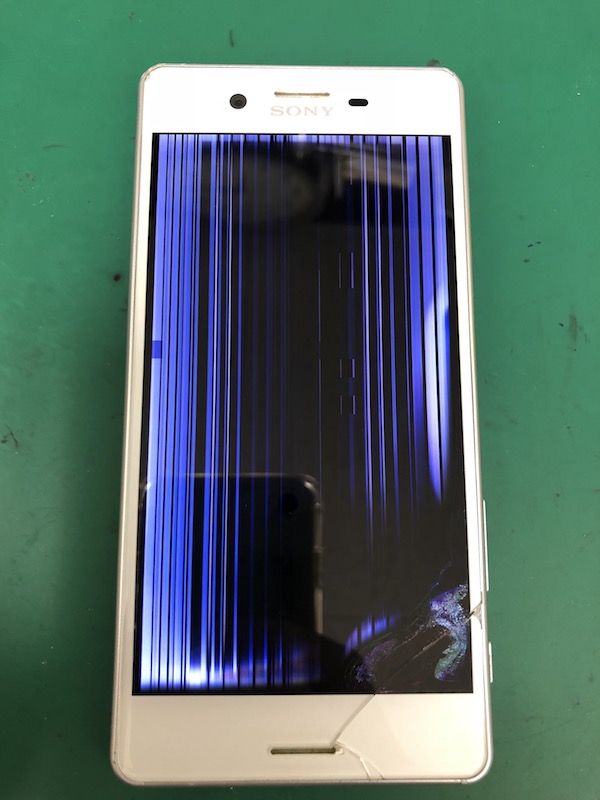 Xperia X Performance液晶不良の修理