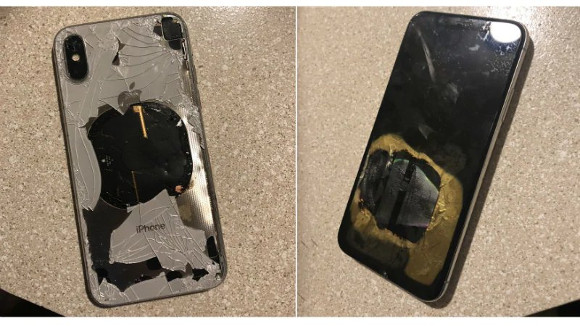 iPhone X、iOS12.1にアップデートした直後に爆発?
