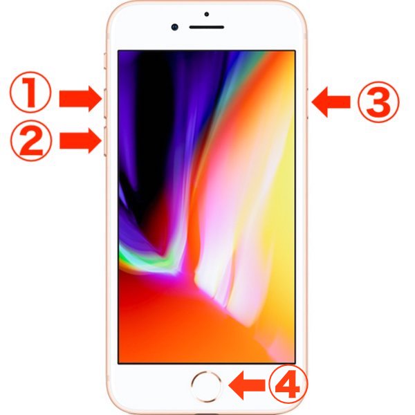 iPhoneX,XR,XS,XS MAX 強制終了の方法・やり方