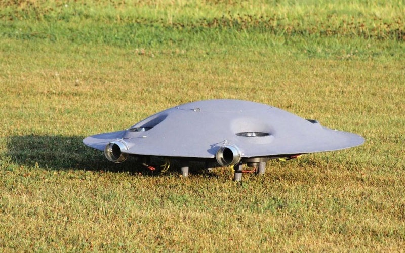 さすが宇宙人？UFO型ドローンがメリットだらけ
