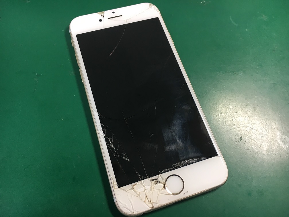 【修理紹介】iPhone 6S ガラス・液晶修理