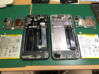 【名古屋市緑区よりお越し】ZENFON５の画面割れ