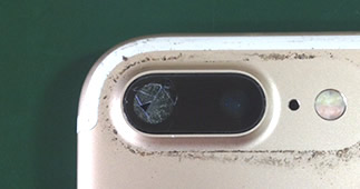 iPhone7Plusのリアカメラレンズカバー交換～割れたら早めの交換を！