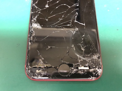 iPhone8の液晶不良修理レポート