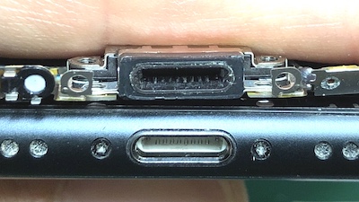 【名古屋市中区よりお越し】iPhone7充電しづらい症状の修理