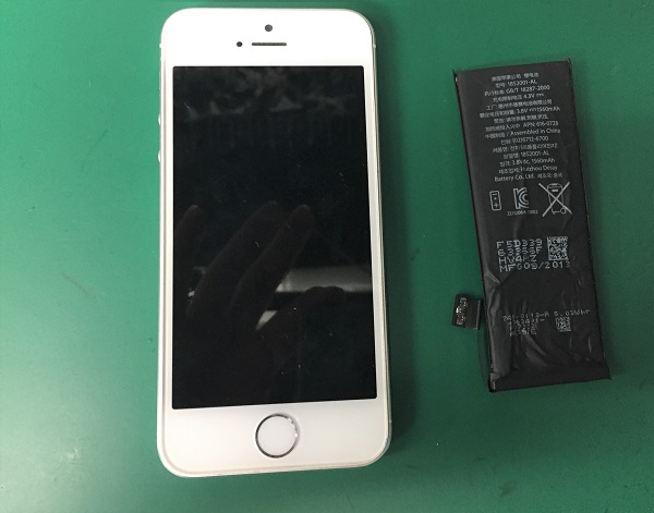 iPhoneのバッテリーの劣化