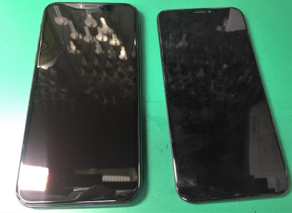 iPhone Xは衝撃を与えてしまうだけでタッチが効かなくなる。